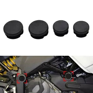 �t���[�����J�o�[�L���b�v�j�������Z�b�g 4 �s�[�X DUCATI DESERT X 2022-2024- Frame Hole Cover Caps Male Decor Set 4-Piece For DUCATI DESERT X 2022-2024-