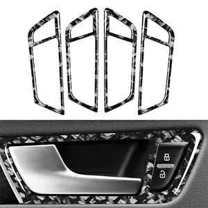 AEfB Q5 SQ5 pCeAhAv[nht[Jo[g- Interior door puller handle frame cover trim for Audi Q5 SQ5-