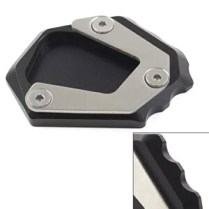 �L�b�N�X�^���h �T�C�h�X�^���h �g��t�b�g�v���[�g �z���_ CB650R 2019-23 �u���b�N- Kickstand Side Stand Magnification Footplate for Honda CB650R 2019-23 Black-