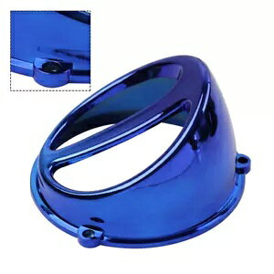 u[I[goCt@Jo[ؕ@EBh[tJo[ GY6 p Jog50- Blue Motorcycle Fan Cover Pig Nose Windleaf Cover For GY6 For Jog50-