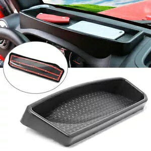 Ԃ̃tg_bV{[h[{bNXgCgANZT[W[vO[ JK p- Car Front Dashboard Storage Box Tray Trim Accessories for Jeep Wrangler JK-