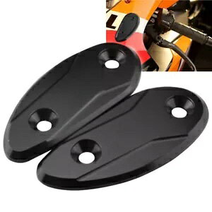 z_ CBR1000RR CBR 1000RR 2008-17 px[Xv[g̃obN~[ubN ubN- Rearview mirror block of base plates for Honda CBR1000RR CBR 1000RR 2008-17 black-