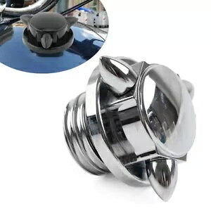 ElW^NWR^NJo[Vo[n[[X|[cX^[p- Right Threaded Tank Lid Fuel Tank Cover Silver for Harley Sportster-
