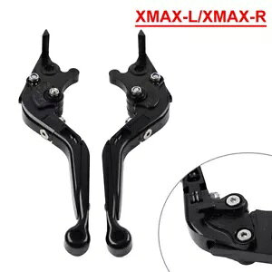 ubNu[Lo[Nb`o[܂肽݃}n XMAX125/250/300/400 15-22- Black brake lever clutch lever folding for Yamaha XMAX125/250/300/400 15-22-