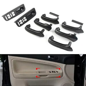 EBhEXCb`Rg[plhAnhJo[ VW pT[g B5 St{ MK4 LHD- Window switch control panel door handle cover for VW Passat B5 Golf Bora MK4 LHD-
