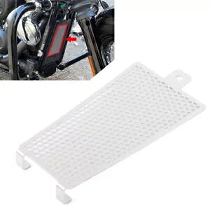 ICN[[ WG[^[ O Jo[ n[[ t@bg {u 114 FXFBS 2018-2022 zCg- Oil Cooler Radiator Grill Cover for Harley Fat Bob 114 FXFBS 2018-2022 White-