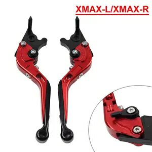 ԃu[Lo[Nb`o[܂肽݃}n XMAX125/250/300/400 15-22- Red Brake Lever Clutch Lever Folding For Yamaha XMAX125/250/300/400 15-22-