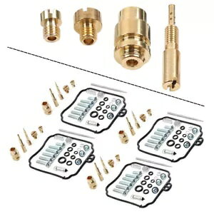 �L���u���^�[�C���L�b�g ���}�n XVZ1300 ���C�����X�^�[ 1996-1998-�p Carburetor Repair Kit for Yamaha XVZ1300 Royal Star 1996-1998- �y���s�A���i�z