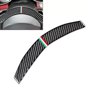1 XeAOzC[XgbvJo[gAt@IWA 2017-2019- 1pcs steering wheel strip cover trim for Alfa Romeo Giulia 2017-2019-