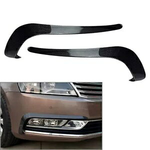 VW �p�T�[�g B7 �Z�_���o���A���g 2011-2015 �p�t�����g�o���p�[�X�|�C���[�g���� Front bumper spoil trim for VW Passat B7 sedan variant 2011-2015- �y���s�A���i�z