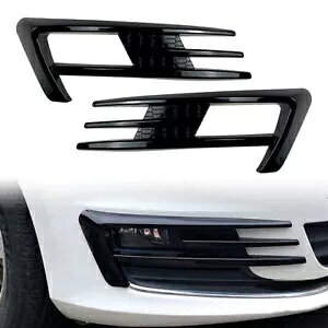 L&R tHOvt[ObhubNOX VW St 7 MK7 2013-2016- L&R fog lights frame grid black gloss for VW Golf 7 MK7 2013-2016-