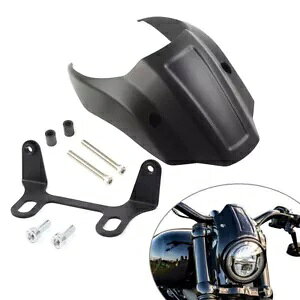 フロントヘッドライトトリムカバーマスクはハーレーソフテイルブレイクアウトに適合します。 Front Headlight Trim Cover Mask Fits Harley Softail Breakout-