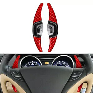 ԂXeAOzC[VtgbJ[GNXeVq_C\i^ 2010-2015 I40 2015- Red steering wheel shift rockers extension for Hyundai Sonata 2010-2015 I40 2015-