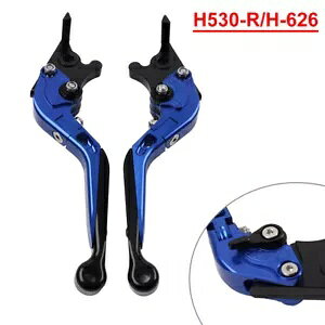 u[܂肽݃Nb`o[/u[Lo[XYL GSXS125 GSXR150 2017-2019- Blue Folding Clutch Lever / Brake Lever for Suzuki GSXS125 GSXR150 2017-2019-