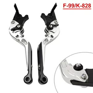 Vo[܂肽݃u[Lo[Nb`o[ Kawasaki ZX10R/RR/KRT/SE 2016-2020- Silver Folding Brake Lever Clutch Lever for Kawasaki ZX10R/RR/KRT/SE 2016-2020-