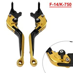 S[h u[Lo[ Nb`o[ ܂肽݃Zbg JTL Ninja650R ER6F ER6N-p Gold Brake Lever Clutch Lever Folding Set For Kawasaki Ninja650R ER6F ER6N-
