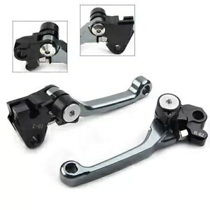 �u���[�L���o�[�N���b�`���o�[�I�[�g�o�C�n���h���o�[ CNC �O���[ Kawasaki KX450F 2006-2012- Brake lever clutch lever motorcycle handlebar CNC grey for Kawasaki KX450F 2006-2012-