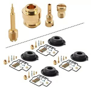 Lu^[CLbg Lu^[ u JTL GPZ900R ZX900 1994-2003- Carburetor Repair Kit Carburetor Membrane for Kawasaki GPZ900R ZX900 1994-2003-