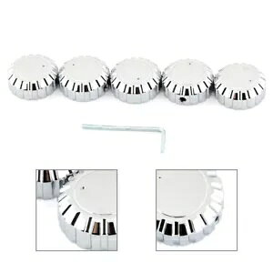 ���W�I/�X�e���I�{�^�� 5�� �z���_ GL1500 �S�[���h�E�B���O 1988-2000 �N���[���p 5pcs Radio/Stereo Buttons for Honda GL1500 Goldwing 1988-2000 Chrome-