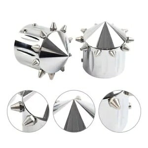 CNC JbgtgANXLbvibgJo[n[[c[O[hɓK- CNC Cut Front Axle Cap Nut Covers Fits Harley Touring Road-
