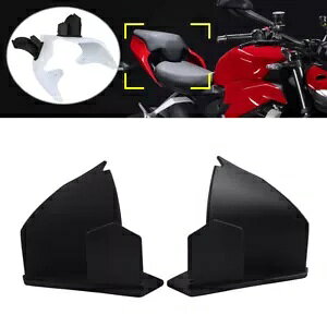 �Œ藃�g���� �E�C���O���b�g �X�|�C���[ ��͗� �h�D�J�e�B�p- Fixed Wing Trim Winglet Spoiler Aerodynamic Wing For DUCATI- �y���s�A���i�z