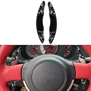 XeAOzC[VtgbJ[GNXeV́AXoATCIFR-SAg^GT86ɓK܂B Steering wheel shift rocker extension FITS for Subaru for Scion FR-S for Toyota GT86-