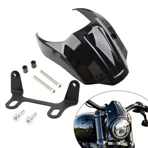 ハーレーソフテイルブレイクアウト用フロントヘッドライトトリムカバーマスク- Front Headlight Trim Cover Mask for Harley Softail Breakout-