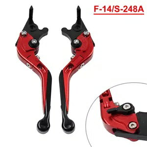 bh CNC ܂肽݃Nb`o[ u[Lo[ XYL GSXR600 GSR750/GSX-S750-p Red CNC Folding Clutch Lever Brake Lever for Suzuki GSXR600 GSR750/GSX-S750-