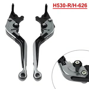 O[܂肽݃Nb`o[/u[Lo[XYL GSXS125 GSXR150 2017-2019- Grey Folding Clutch Lever / Brake Lever for Suzuki GSXS125 GSXR150 2017-2019-