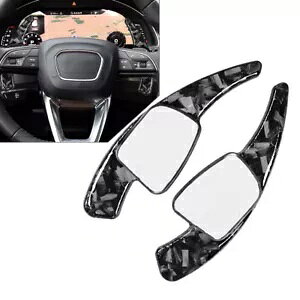 2x XeAOzC[VtgbJ[GNXeV AEfB A3 A4 A5 Q3 Q5 Q7 Q8 SQ5 TT TTS- 2x steering wheel shift rocker extension for Audi A3 A4 A5 Q3 Q5 Q7 Q8 SQ5 TT TTS-
