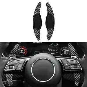 ステアリングホイールシフトロッカーエクステンション アウディ RS3 RS4 RS5 R8TT RS- Steering wheel shift rocker extension for Audi RS3 RS4 RS5 R8TT RS-