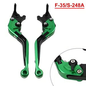 O[܂肽݃Nb`o[u[Lo[XYL GSXR600 GSXR750 2004-2005- Green Folding Clutch Lever Brake Lever for Suzuki GSXR600 GSXR750 2004-2005-