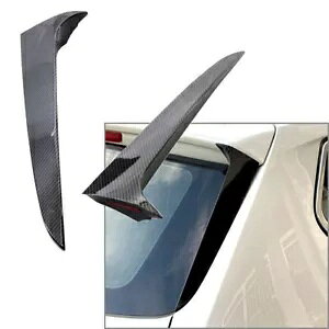 2x J[{t@Co[ A EBhE X|C[ Ji[h Xvb^[ g BMW X3 F25 2011-2017-p 2x carbon fiber rear window spoiler canard splitter trim for BMW X3 F25 2011-2017-