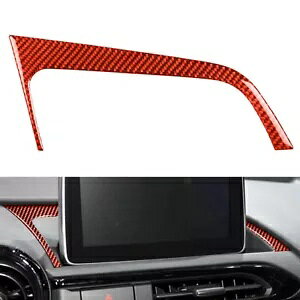 J[{t@Co[_bV{[h GPS irQ[VfBXvCx[XJo[}c_ MX-5- Carbon Fiber Dashboard GPS Navigation Display Base Cover For Mazda MX-5-