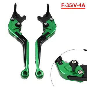 O[܂肽݃Nb`o[u[Lo[XYL GSXR600 GSXR750 GSXR1000- Green Folding Clutch Lever Brake Lever for Suzuki GSXR600 GSXR750 GSXR1000-