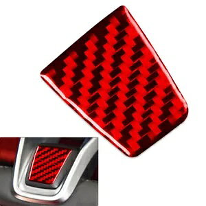 At@I WA XeBI gi[pbh XeAO zC[Jo[ g 1 - 1x Red Steering Wheel Chin Cover Trim for Alfa Romeo Giulia Stelvio Tonale-