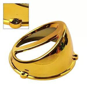 �S�[���h�I�[�g�o�C�t�@���J�o�[�ؕ@�E�B���h���[�t�J�o�[ GY6 �p Jog50- Gold Motorcycle Fan Cover Pig Nose Windleaf Cover For GY6 For Jog50- �y���s�A���i�z