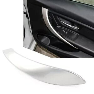 �V���o�[�E�C���e���A�h�A�n���h���g�����O�����g���� BMW 3 �V���[�Y 4 F30 F31 F34- Silver right INTERIOR DOOR HANDLE TRIM grill trim for BMW 3 Series 4 F30 F31 F34-