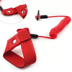 XgbvLL[ t[eBOZ[teBXg[h bh }n WFbgXL[ EF[ui[p - Stop Kill Key Floating Safety Wrist Lanyard Red for Yamaha Jet Ski Wave Runner-
