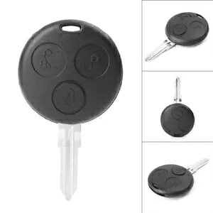 3 {^ L[Ԃ̃L[ GN[W Jo[ P[X X}[g tH[tH[ tH[c[p- 3 Button Key Car Key Enclosure Cover Case for Smart Forfour Fortwo-