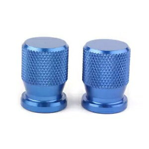 ^CGAouLbvXeLbvԁAI[goCAI[goCpjo[Tu[- Tire air valve caps stem cap for car motorcycle motorcycle motorcycle universal blue-