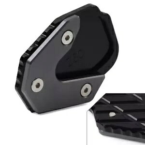 �u���b�N�X�^���h�������������p�b�h�v���[�g�z���_ CRF250L 13-16- Black Stand Foot Side Standing Extension Pad Plate For Honda CRF250L 13-16- �y���s�A���i�z