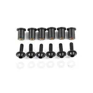 z_ CBR250 300 650 900 tgKXtgKXtbvlW- For Honda CBR250 300 650 900 windshield windshield flap screws black-
