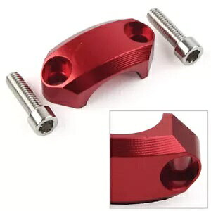 ���g�N���X MX �G���f���[�� 22mm CNC �}�X�^�[�V�����_�[�p�[�`�N�����v�J�o�[�o�C�N���b�h�ɓK�� Fit Motocross MX Enduro 22mm CNC Master Cylinder Perch Clamp Cover Motorbike RED �y���s�A���i�z