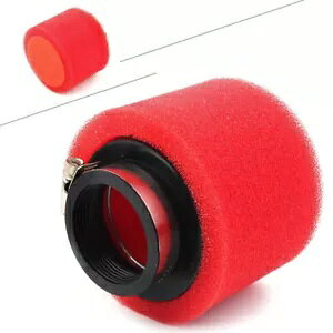 �t�H�[���G�A�t�B���^�[�I�[�g�o�C CRF50 XR50 ATV �s�b�g�_�[�g�o�C�N 45 �~�����[�g�����b�h Foam Air Filter Motorcycle For for CRF50 XR50 ATV Pit Dirt Bike 45mm Red