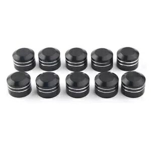 CNC Ci[ 9mm VEx [^[ {g gbp[ Lbv Jo[ n[[p X[ ubN CNC Inner 9mm Schrauben Motor Bolt Topper Caps Cover For Harley Small Black
