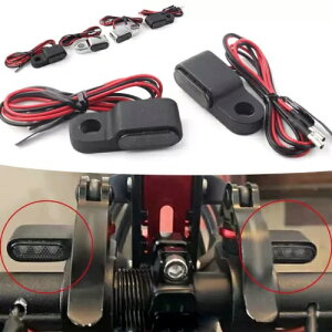 2 �~�j�I�[�g�o�C LED �^�[���V�O�i���E�C���J�[���C�g�C���W�P�[�^�[�A���o�[�����v 2pcs Mini Motorcycle LED Turn Signals Blinker Light Indicator Amber Lamp �y���s�A���i�z