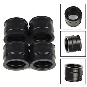 z_ CB650 RC03/05 1979 1980-1982 4x Ce[N Lu^[ z_[ }jz[h u[cɓK Fit Honda CB650 RC03/05 1979 1980-1982 4x Intake Carburetor Holder Manifold Boot