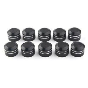 n[[^ CNC Ci[ 9 ~[gVEx[^[{ggbp[LbvJo[ubNp For Harley Small CNC Inner 9mm Schrauben Motor Bolt Topper Caps Cover Black UK