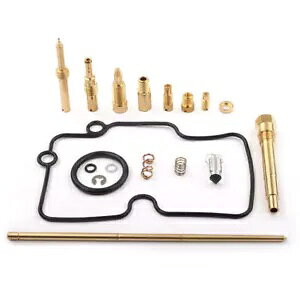 �z���_ Sportrax 400 TRX400X TRX400EX �L���u���^�[�č\�z�L�b�g�C���Z�b�g���[�^�[ For Honda Sportrax 400 TRX400X TRX400EX Carburetor Rebuild Kit Repair Set Motor �y���s�A���i�z